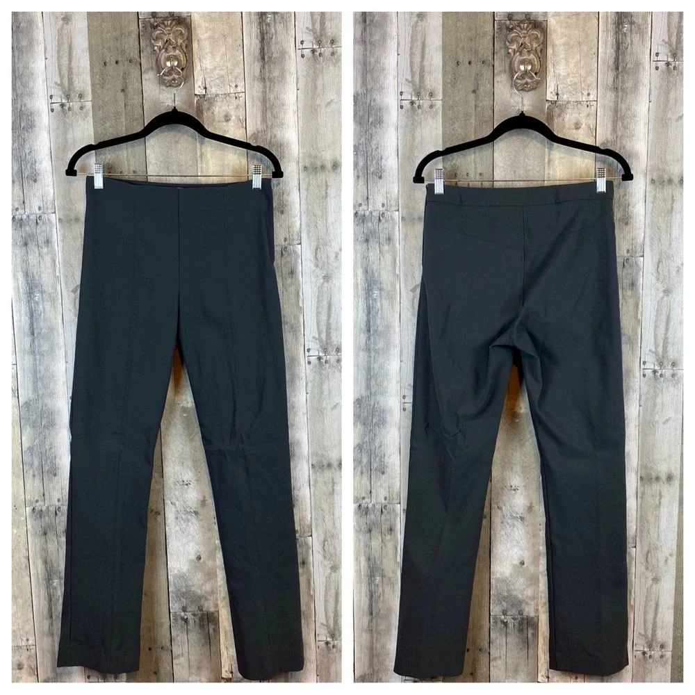 M.M. Lafleur The Foster Cigarette Pant - PowerStretch in Monsoon Grey Size 6.